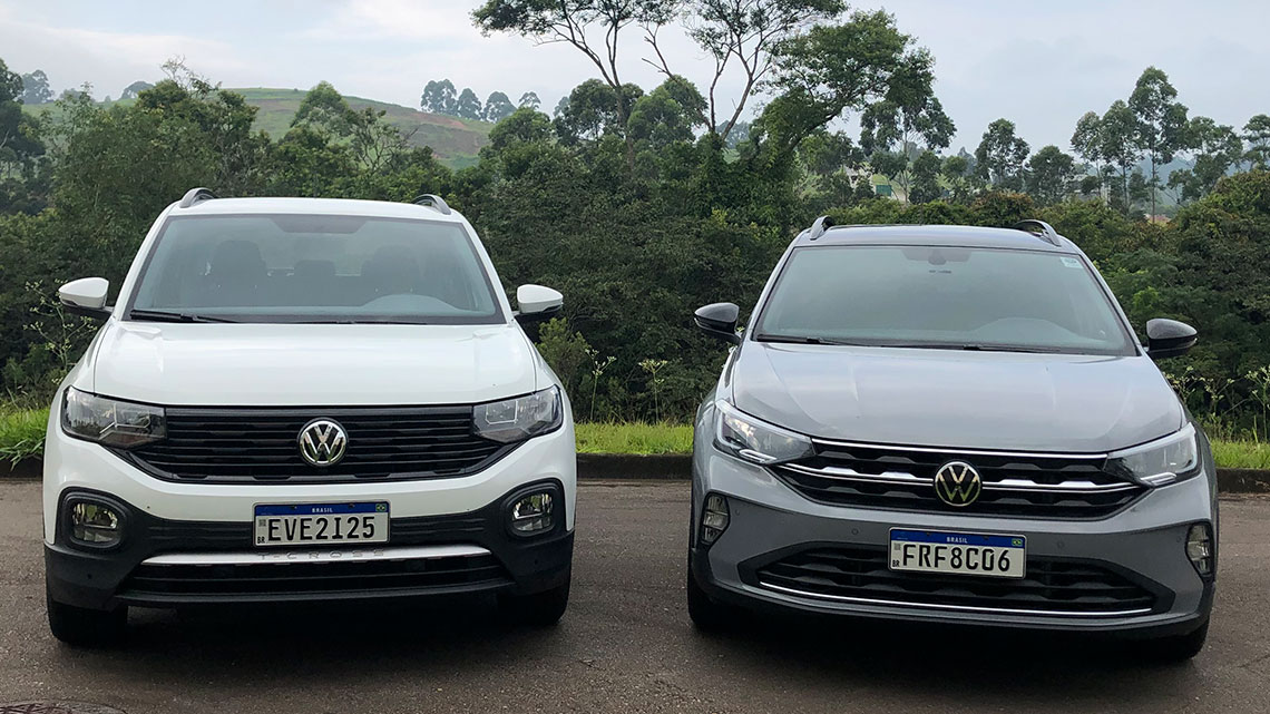 Comparativo: T-Cross x Volkswagen Nivus. Qual escolher na hora da