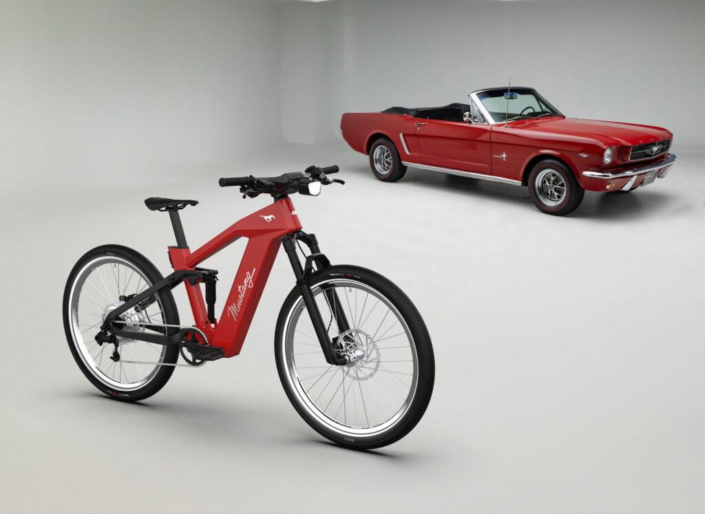 Mustang inspira bike elétrica