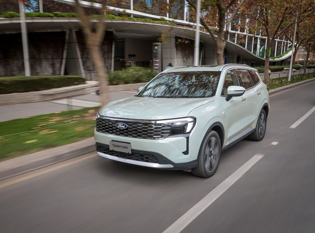 Totalmente novo, suv Territory ajudou no recorde de vendas da marca